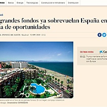 Los grandes fondos ya sobrevuelan Espaa en busca de oportunidades